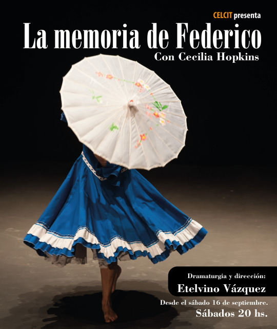 En “La memoria de Federico” Cecilia Hopkins logra revitalizar la trágica poesía lorquiana a través de una actuación exquisita y fascinante que sorprende por su técnica interpretativa.